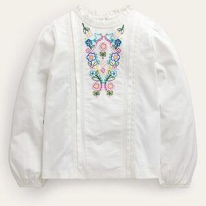 Mini boden embroidered shirt
